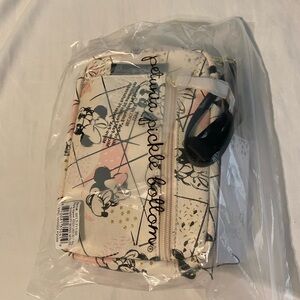 Petunia Pickle Bottom Cream and Black Baby Bag